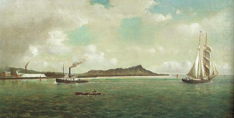 William Alexander Coulter Entrance to Honolulu Harbor china oil painting image